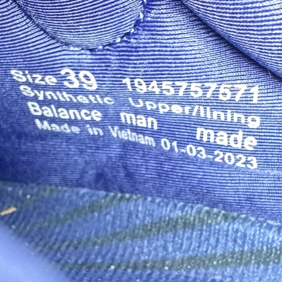 Dansko Marlee Blue Navy Mesh Slip On Fixed-Lace Sneaker Size EU 39/US 8.5-9 - Picture 12 of 13